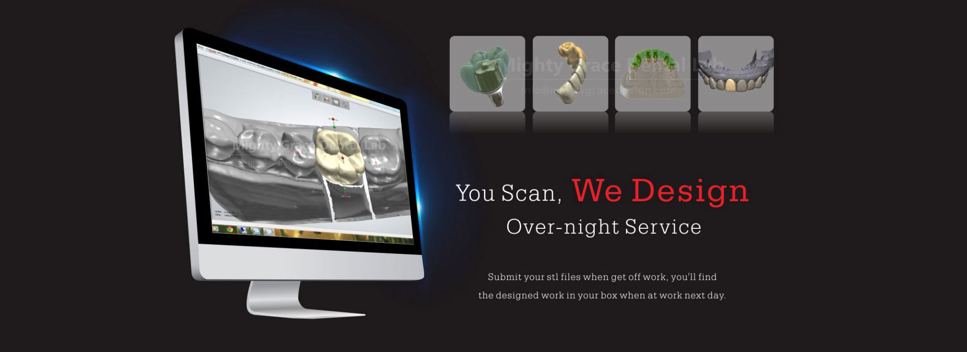 We Design Over-night Service